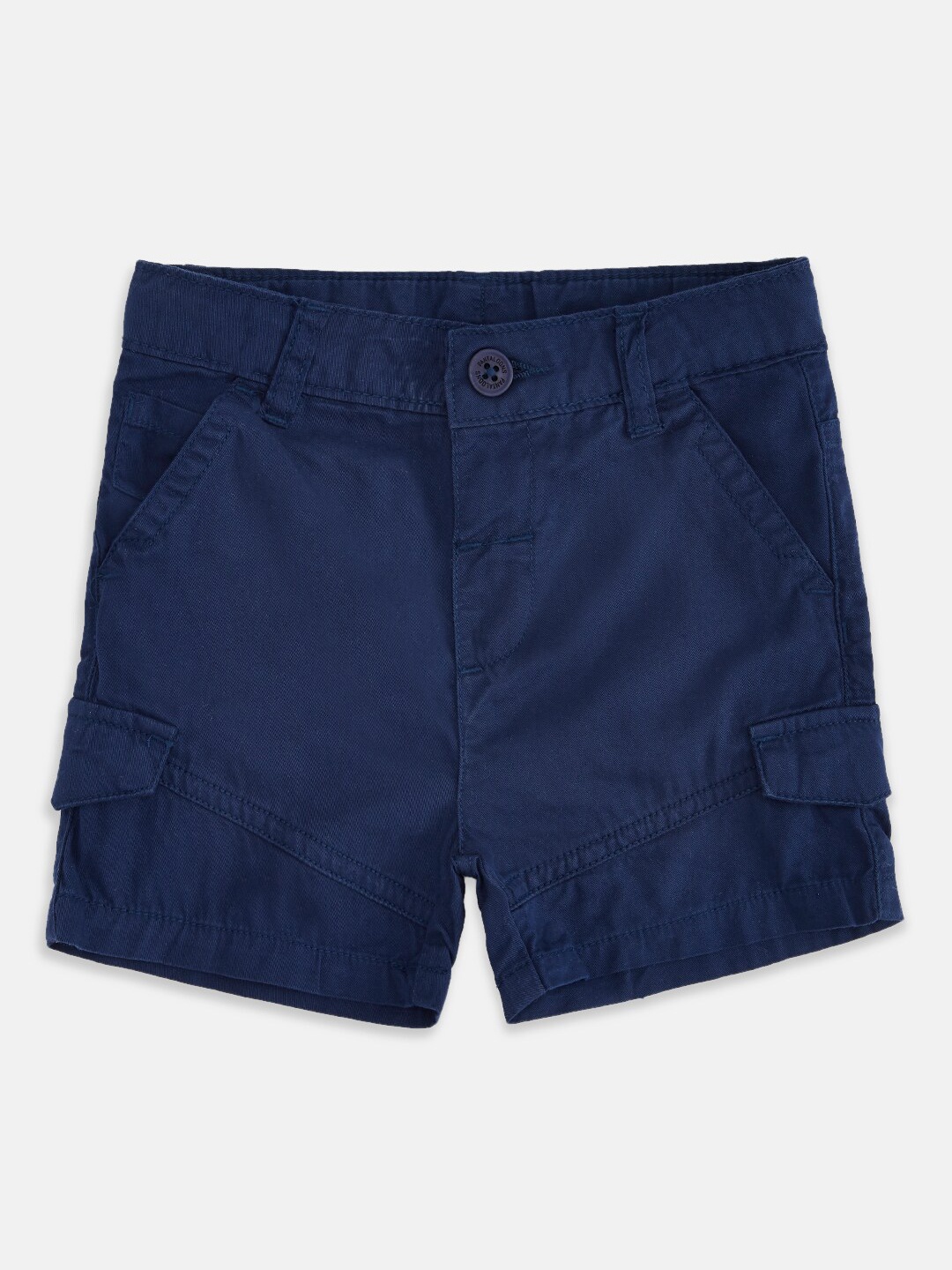 

Pantaloons Baby Boys Navy Blue Cargo Shorts