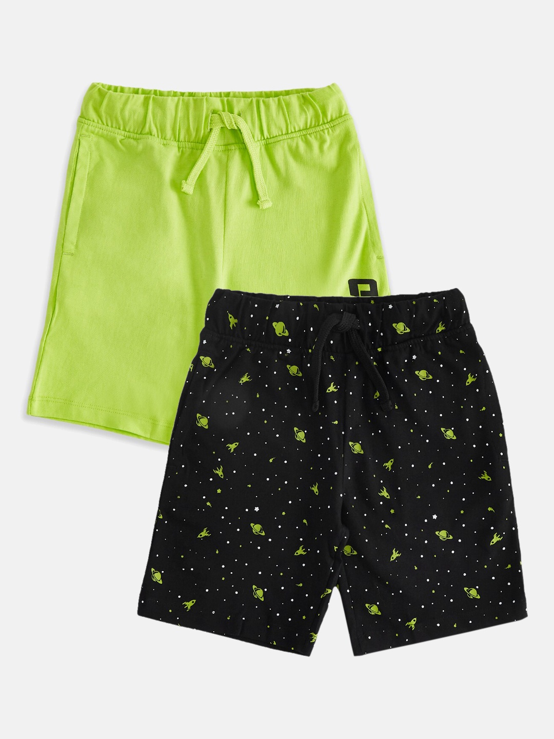 

Pantaloons Junior Boys Lime Green Shorts