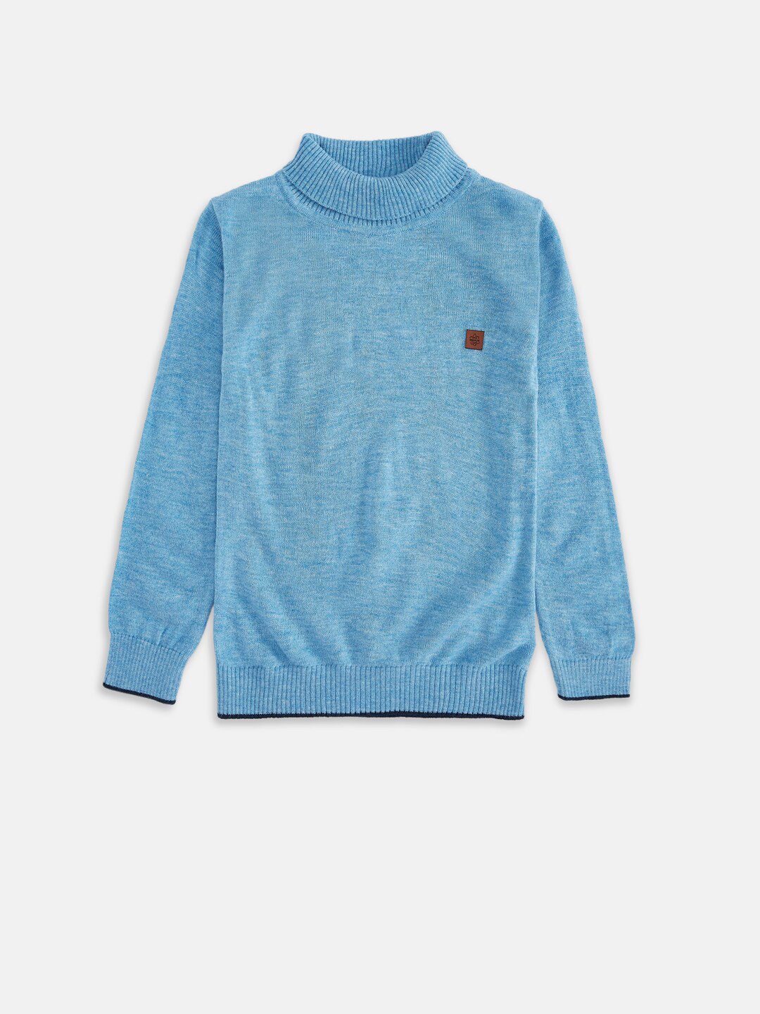 

Pantaloons Junior Boys Blue Solid Pullover