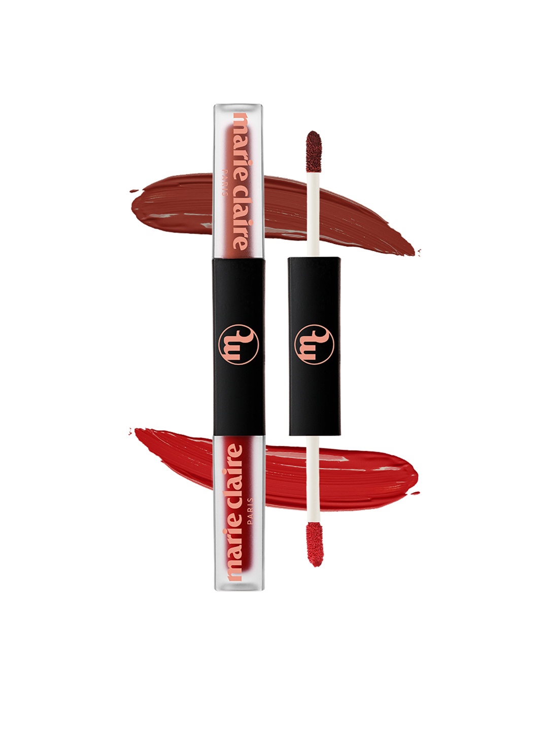 

Marie Claire 2 In 1 TwoMuch Superstay Liquid Matte Lipstick 5 ml - Shade 101, Maroon