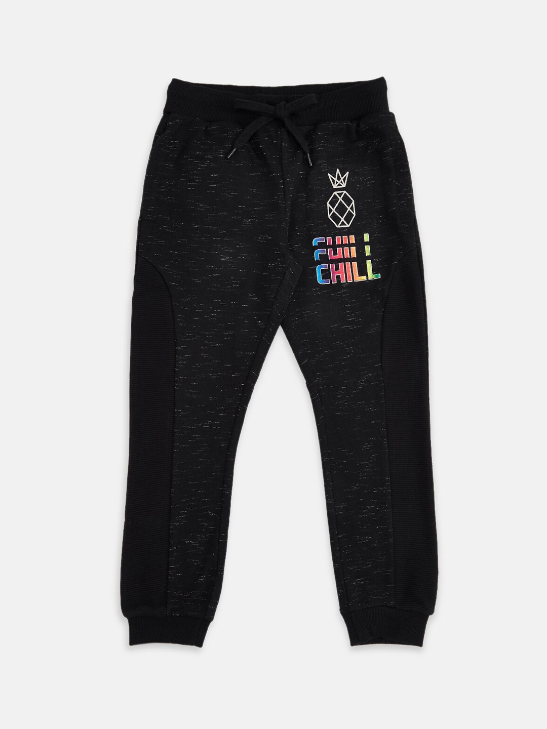 

Pantaloons Junior Boys Black Solid Joggers