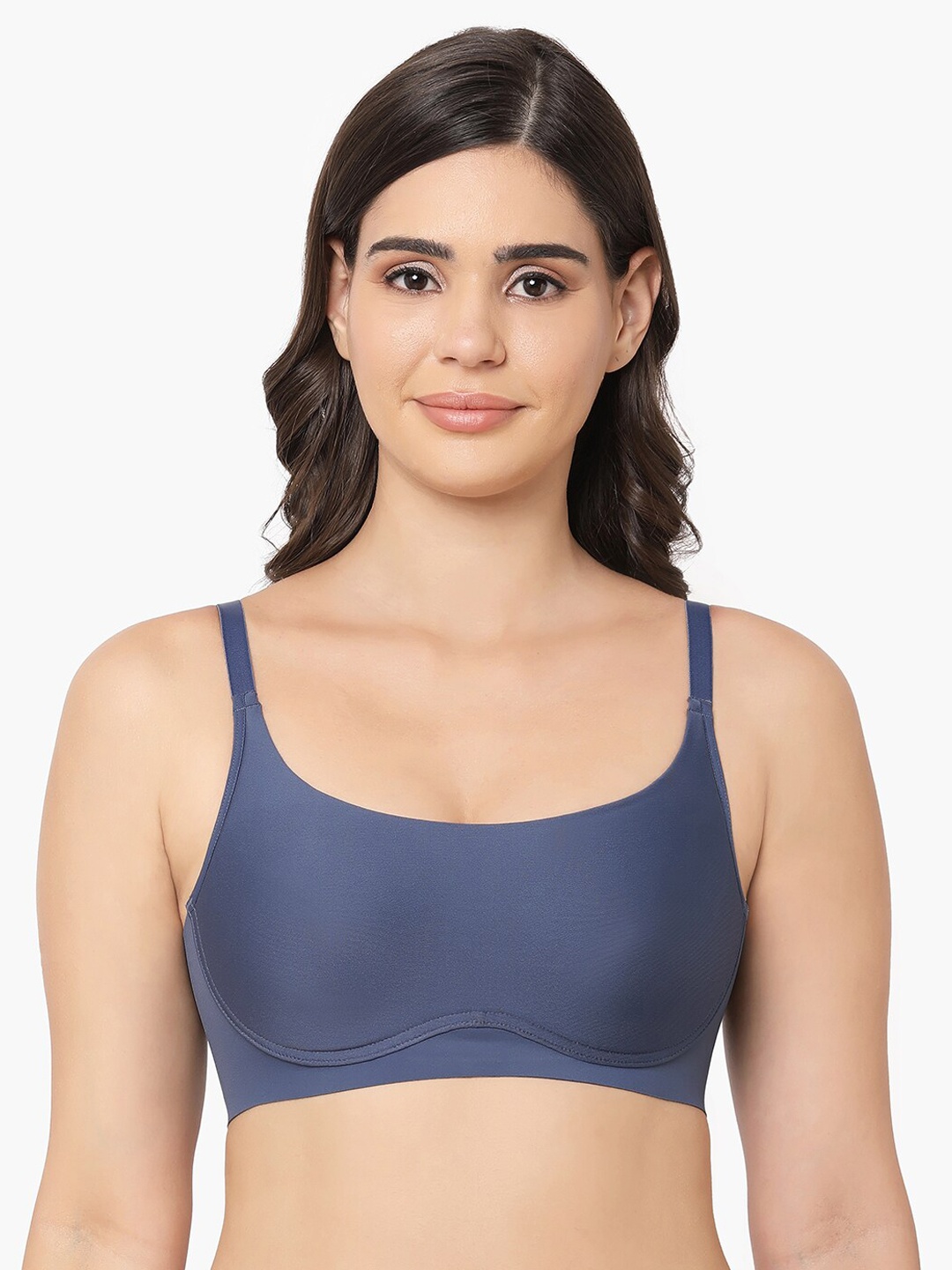 

Wacoal Women Grey Lightly Padded Non-Wired Full Coverage T-shirt Bra