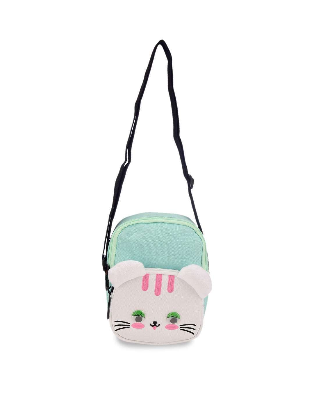 

Kids On Board Kids Green And White 7 inches Picnic Bag