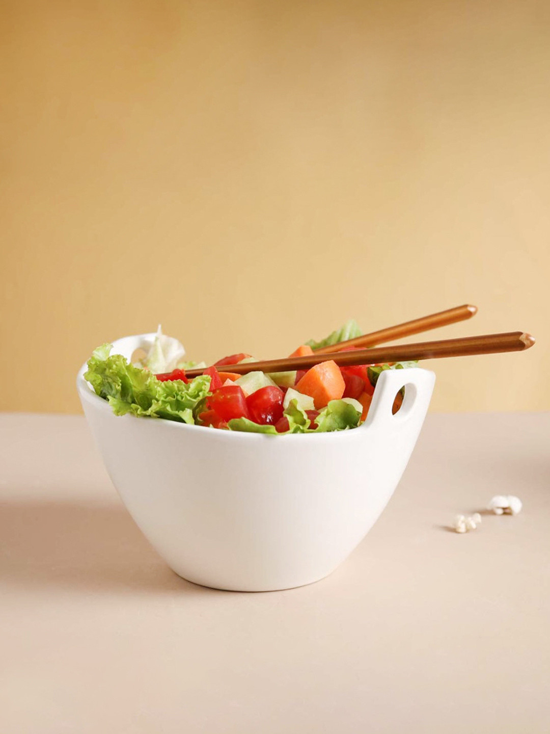 

Nestasia White Microwave Safe Ceramic Glossy Soup Bowl