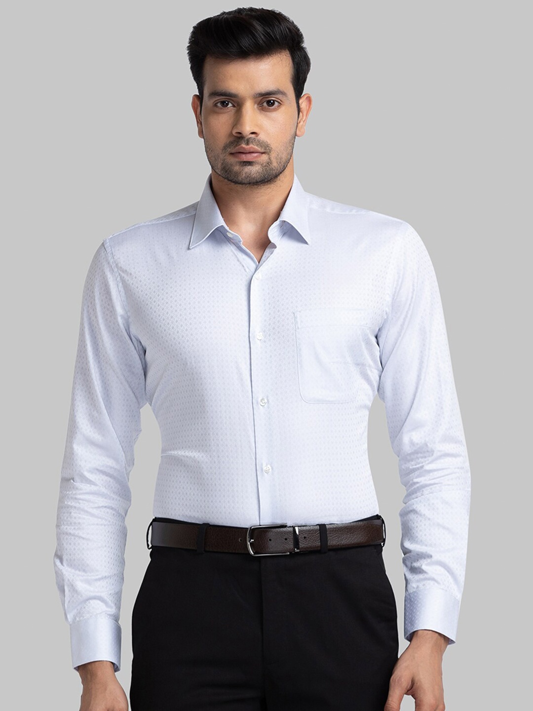 

Raymond Men Grey Formal Shirt