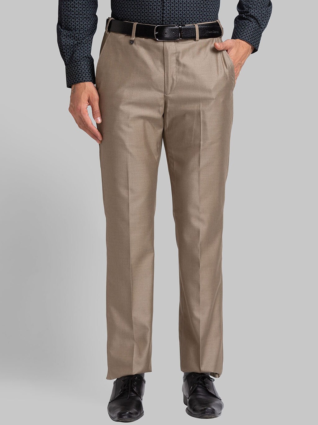 

Park Avenue Men Medium Brown Trouser