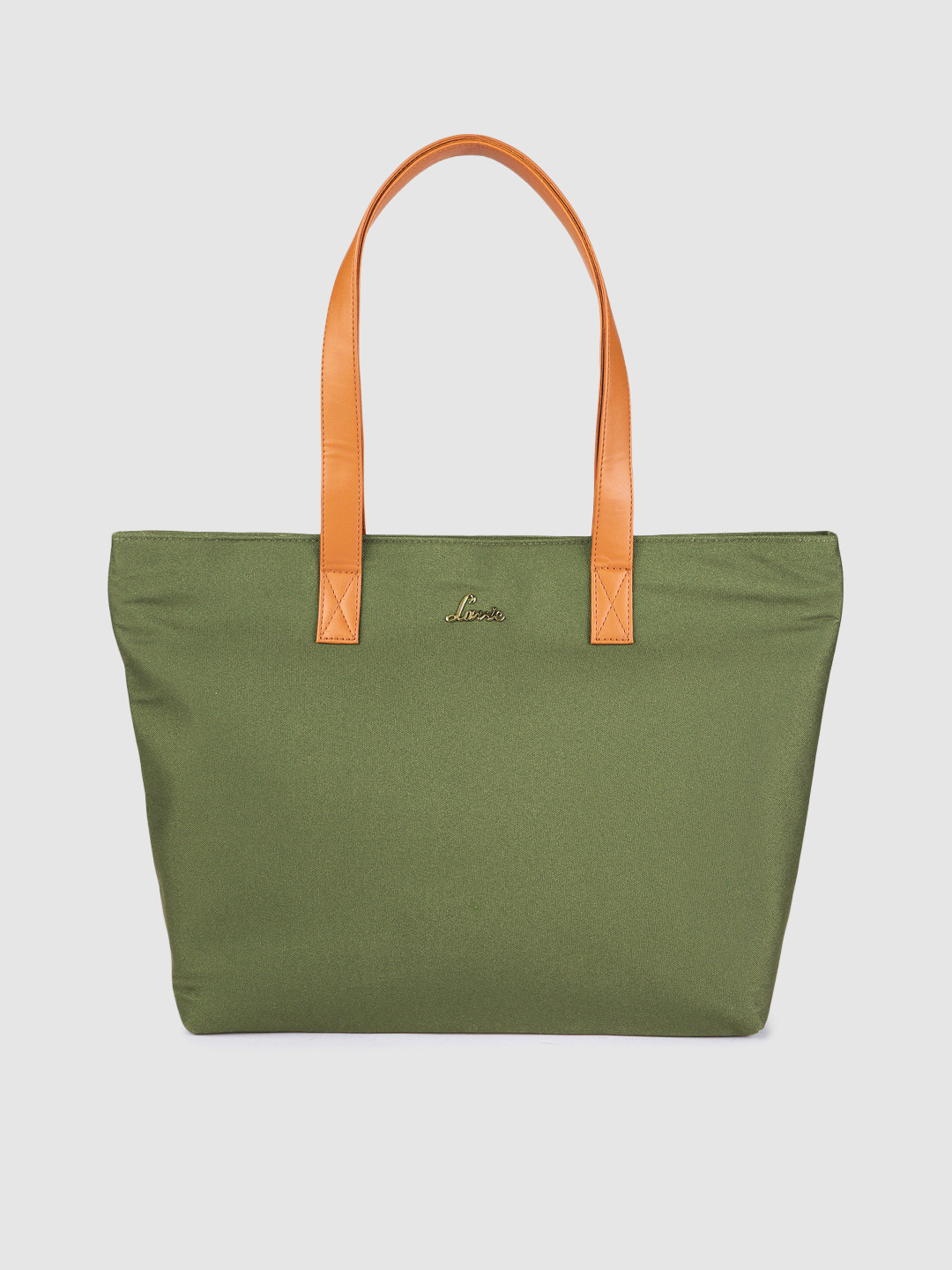 

Lavie Women Green Solid Structured Shoulder Bag