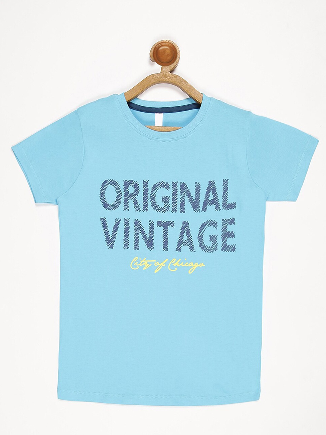 

V2 Value & Variety Boys Blue Printed T-shirt