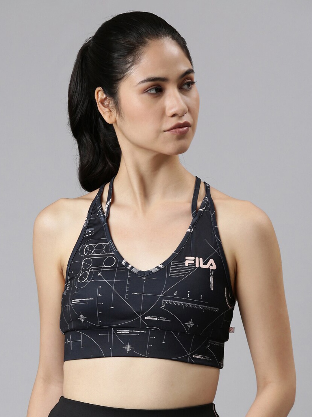 

FILA Women Black Bra