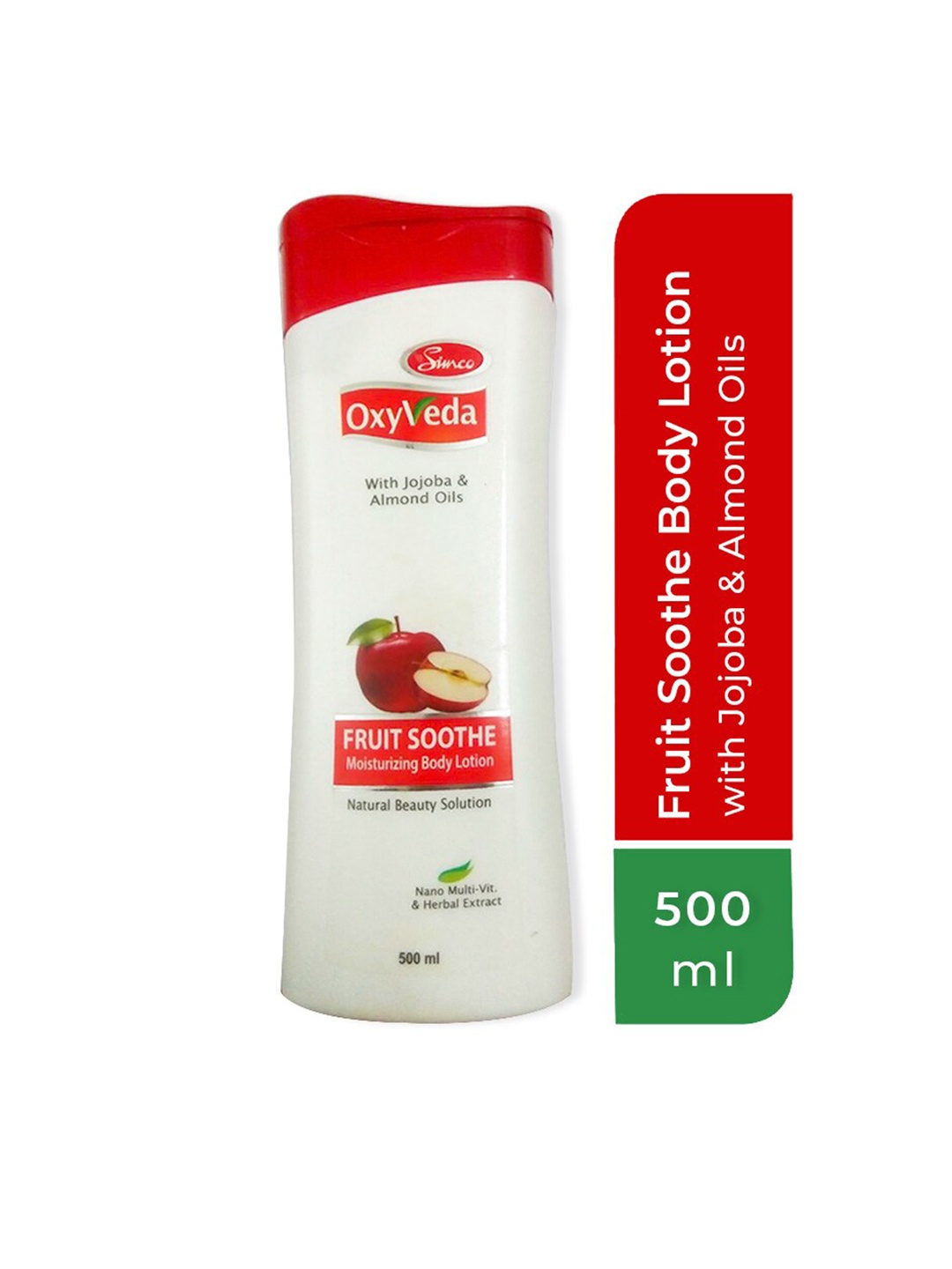 

Simco Red and White Oxyveda Fruit Soothe Nourishing Body Lotion