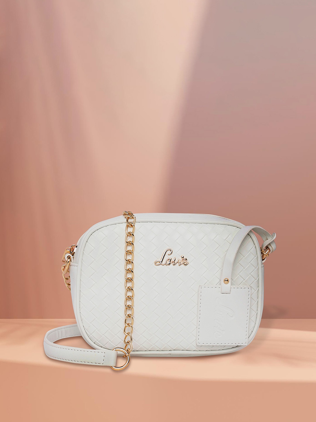 

Lavie Boxbot Women White Slingbag