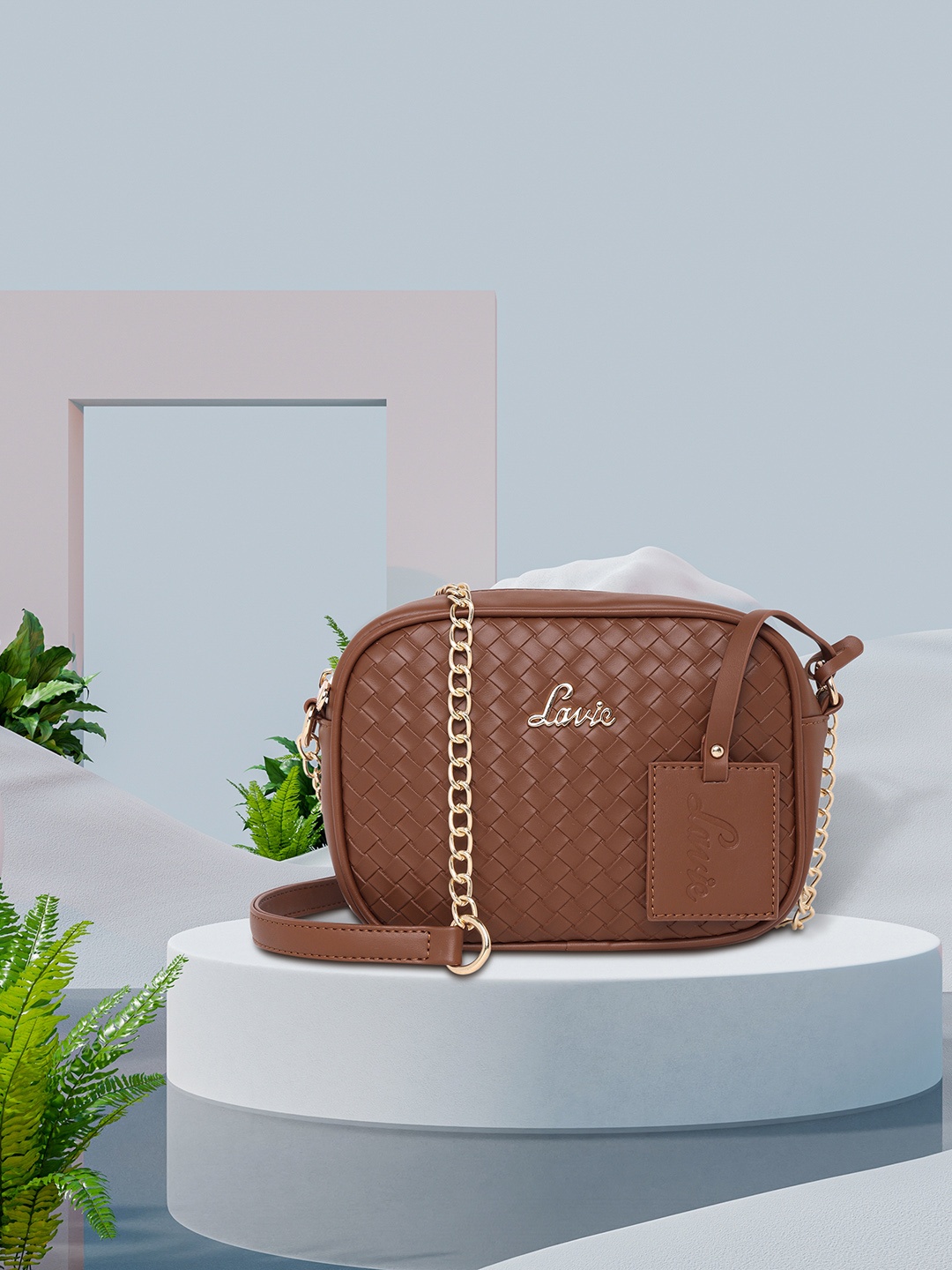 

Lavie Boxbot Women Brown Slingbag