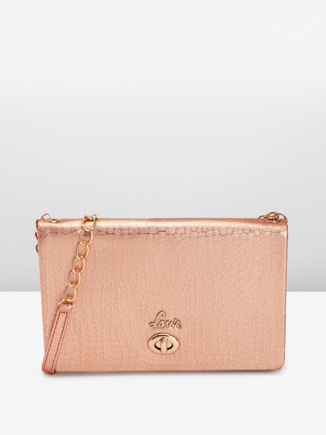 

Lavie Textured Sling Bag, Nude