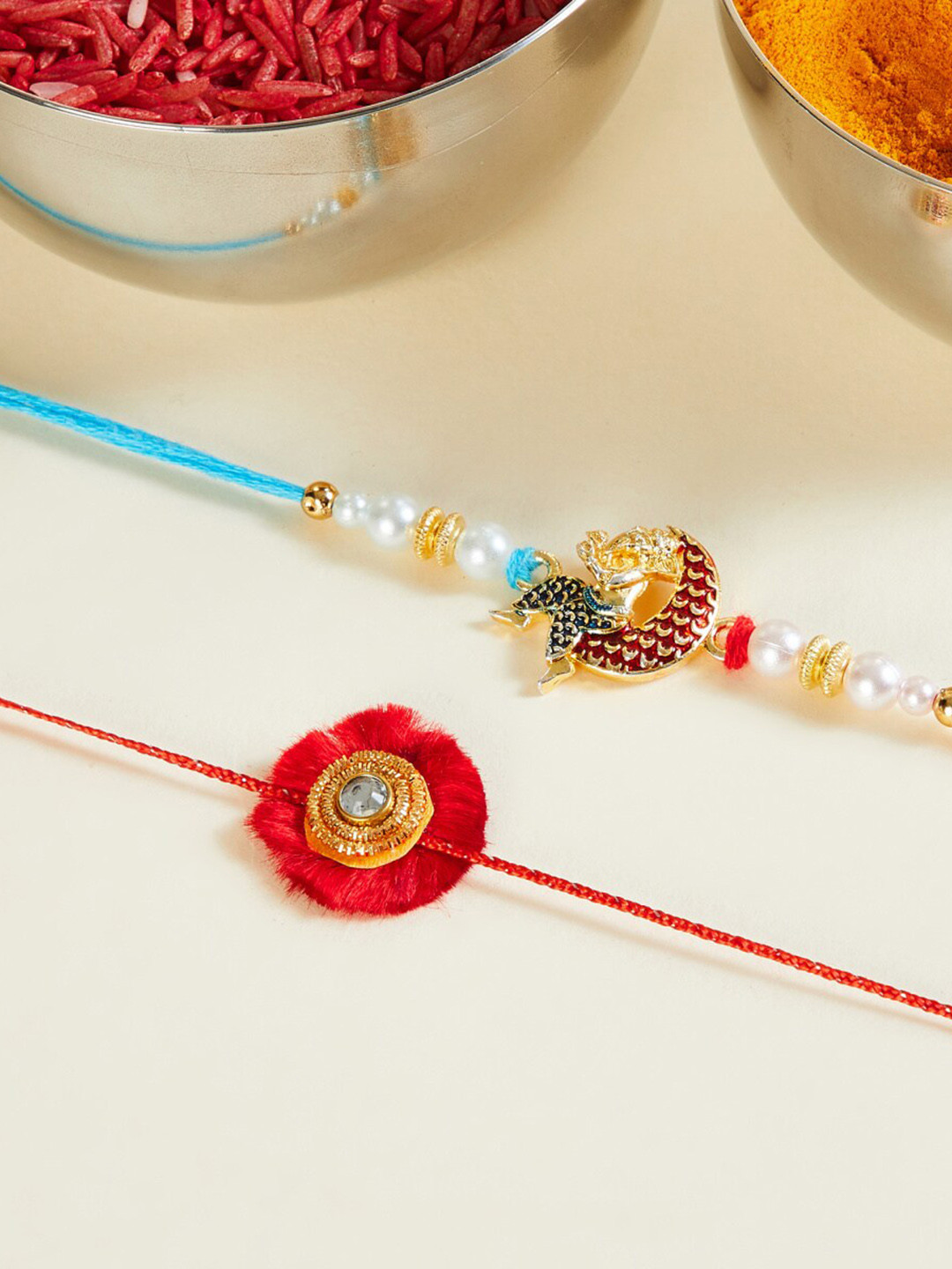 

Home Centre Set of 2 Corsica Rakhi, Multi