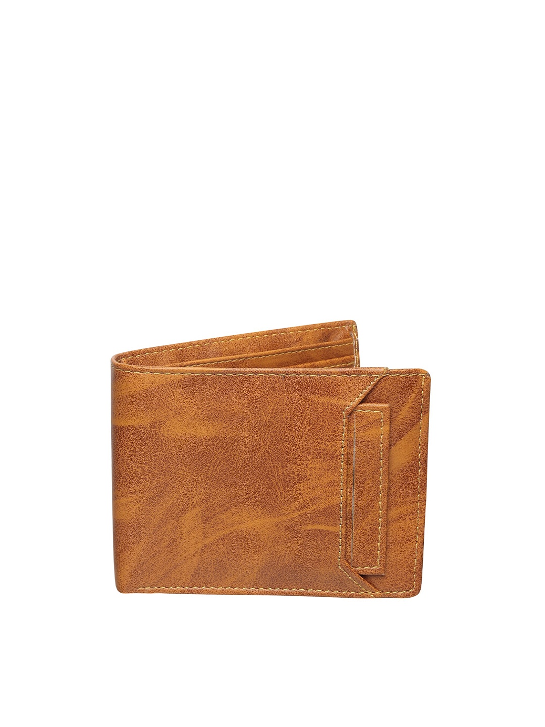 

HENEDA Men Tan PU Two Fold Wallet