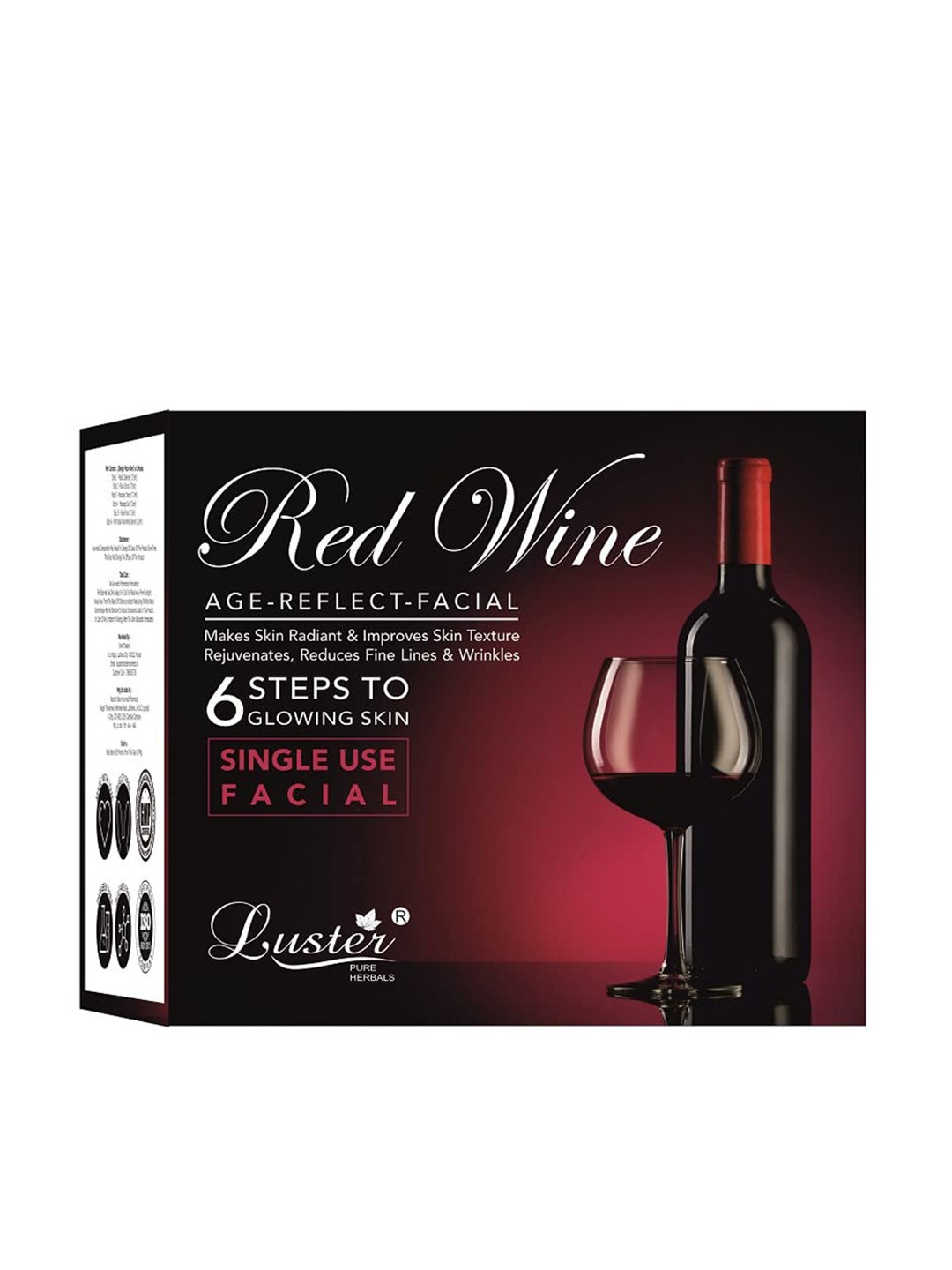 

Luster Red Wine Age Reflect Facial Kit 40 g