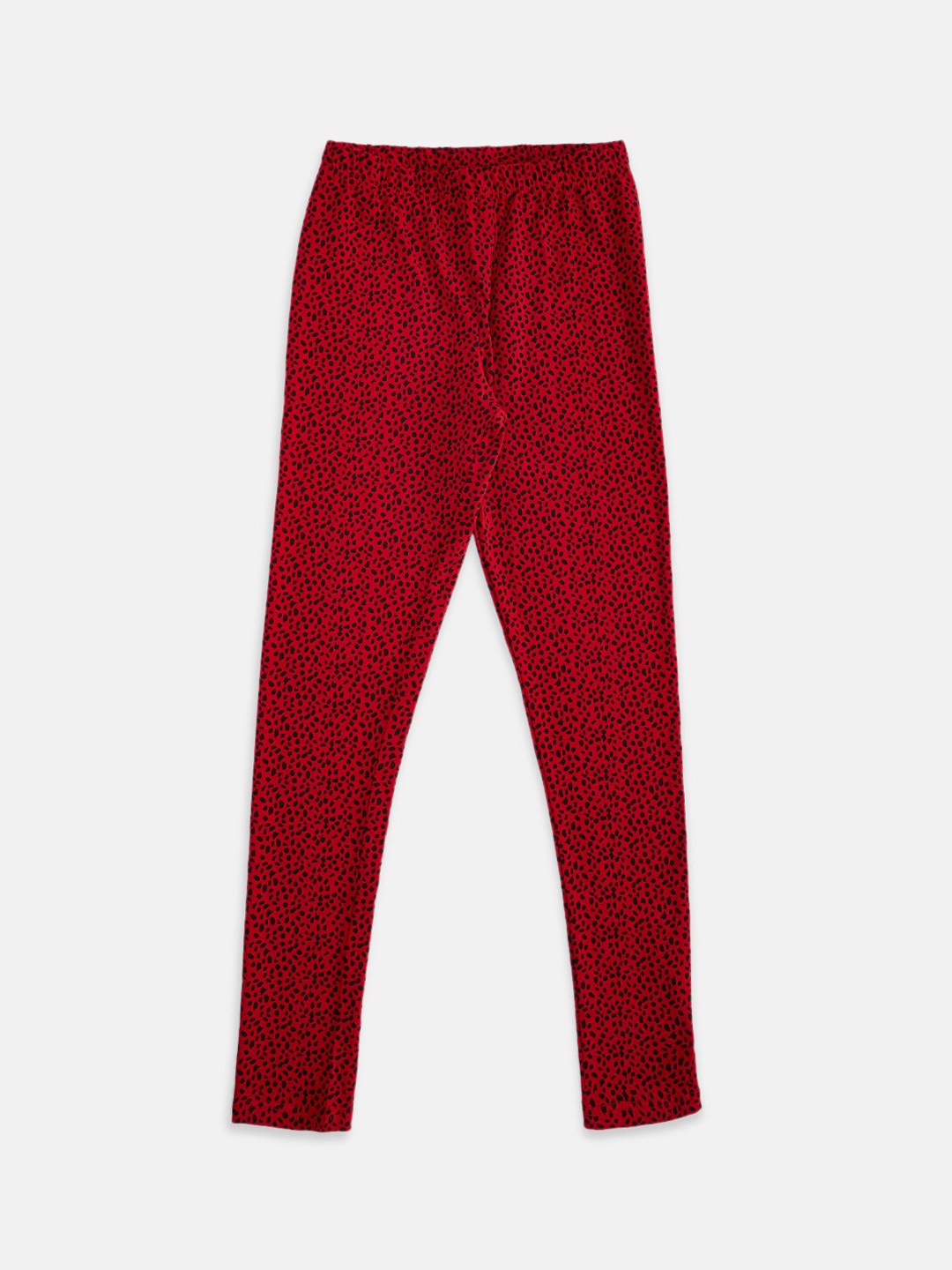 

Pantaloons Junior Girls Red Printed Leggings
