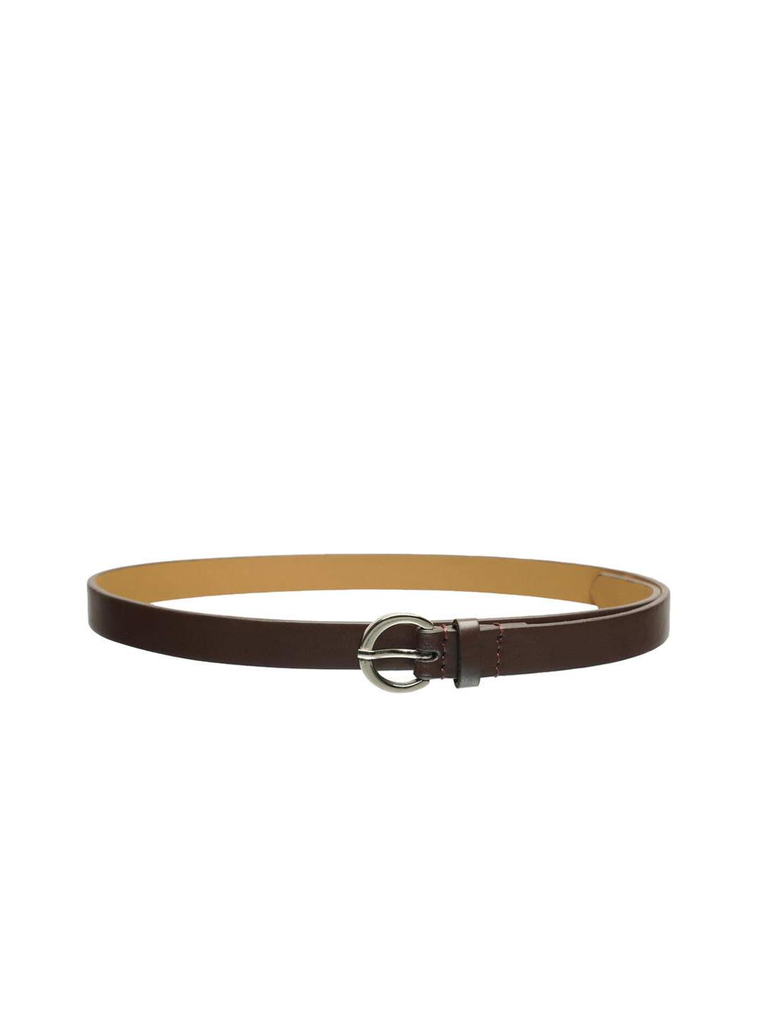 

R&B Women Brown Solid Casual Belt