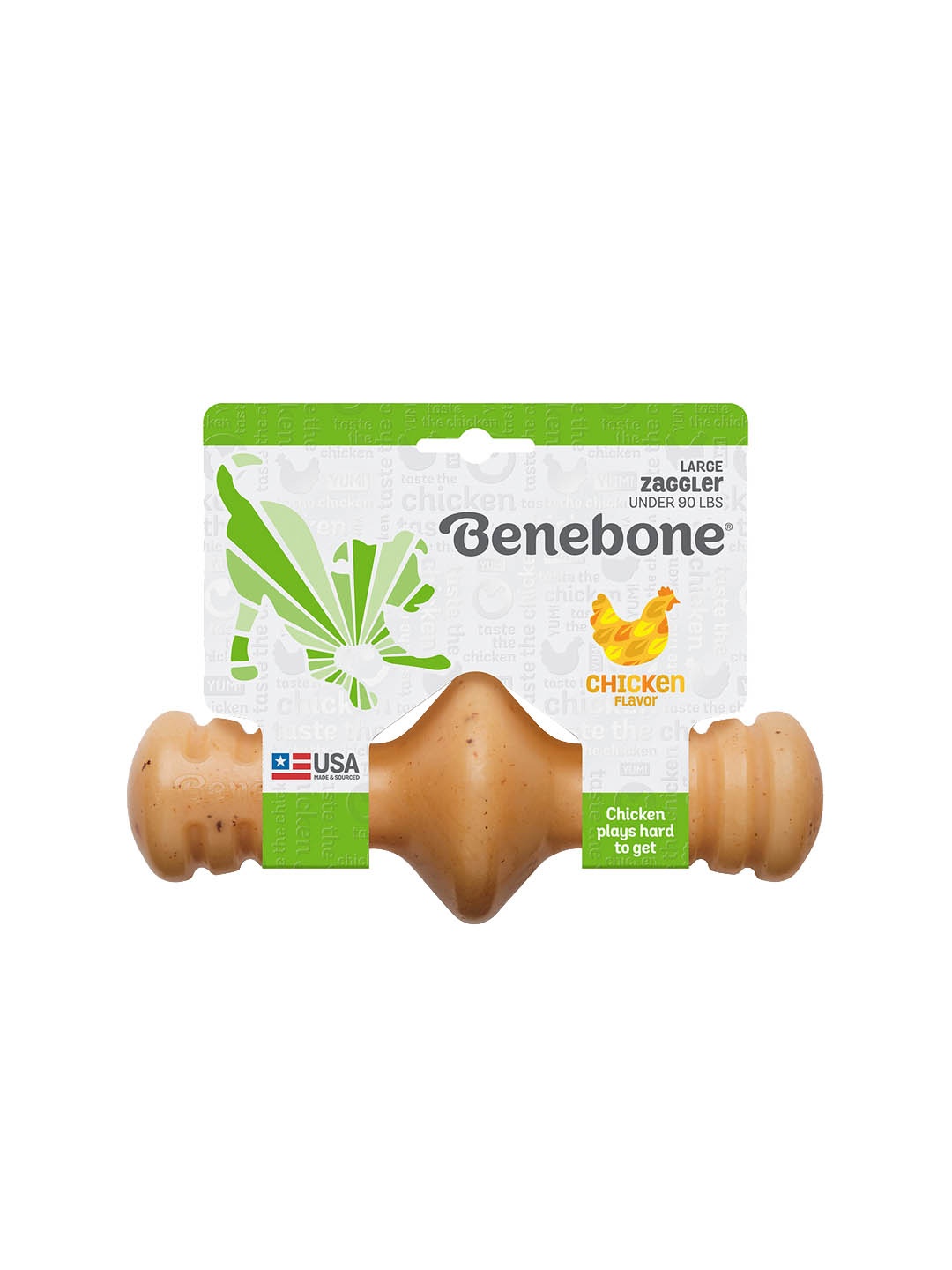 

Pawsindia Brown Benebone Zaggler Dog Chew Toy