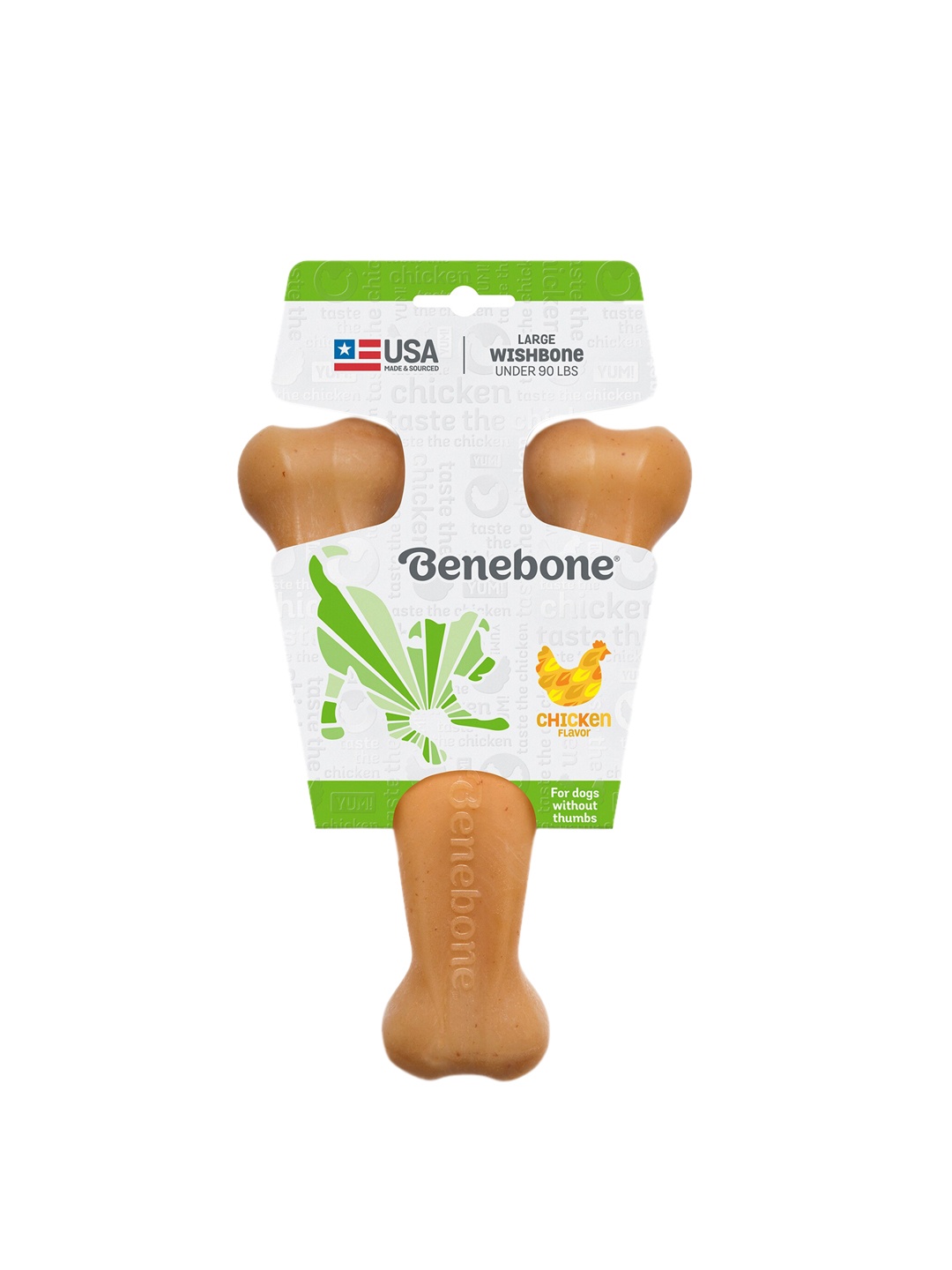 

Pawsindia Brown Solid Wishbone Chew Pet Toys