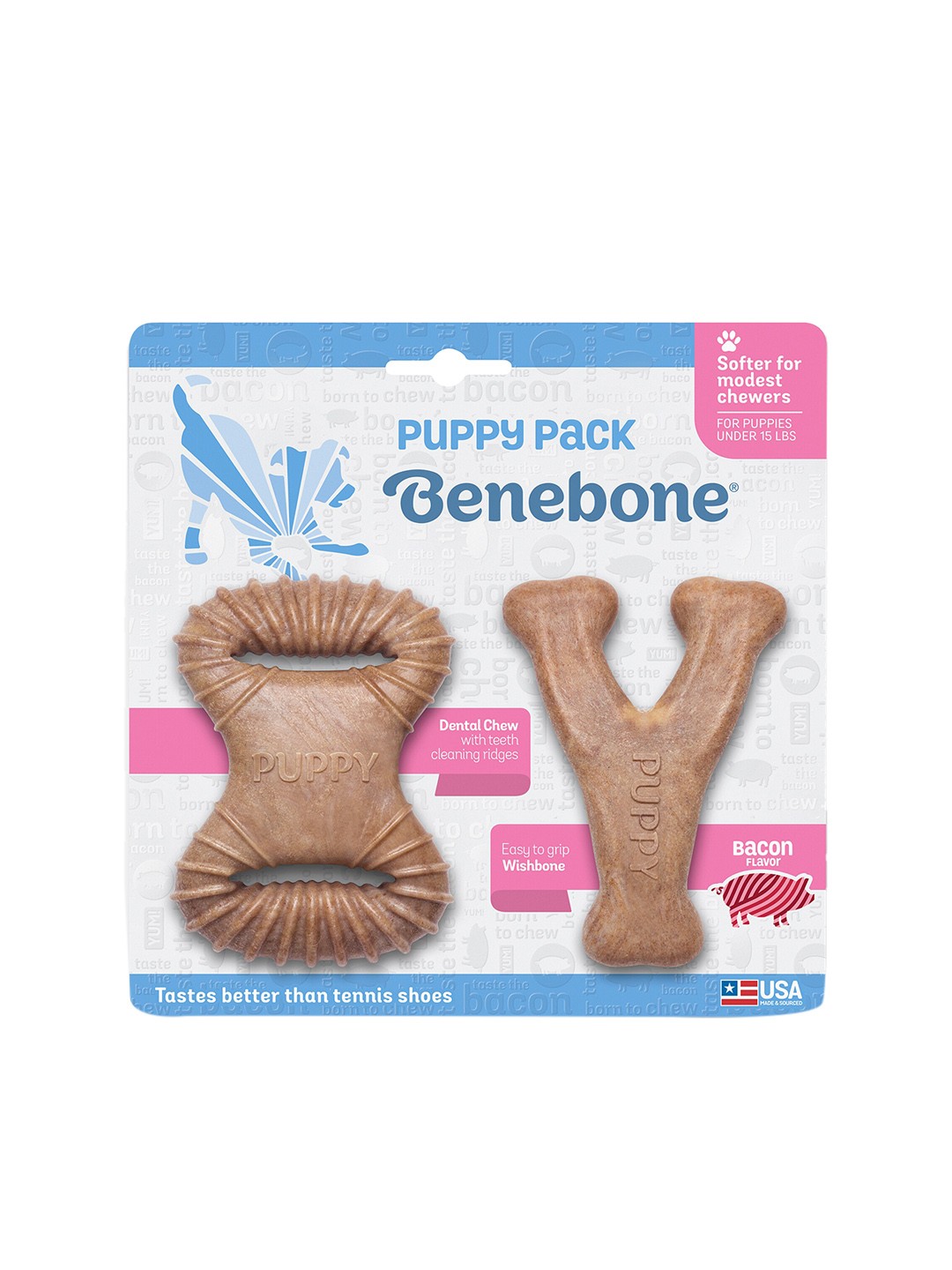 

Pawsindia Pack of 2 Brown Solid Chew Pet Toys