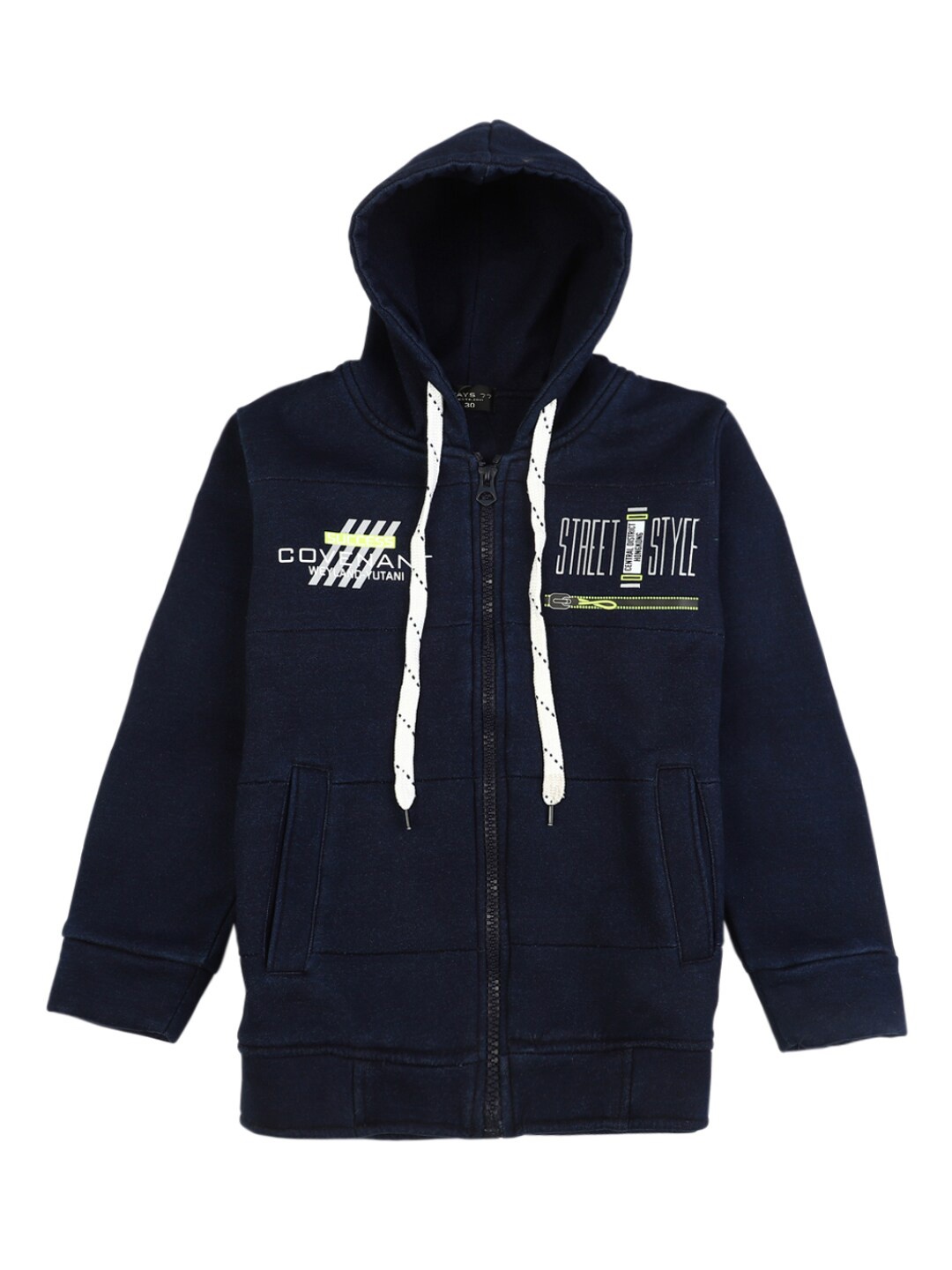

V-Mart Boys Navy Blue Varsity T-shirt