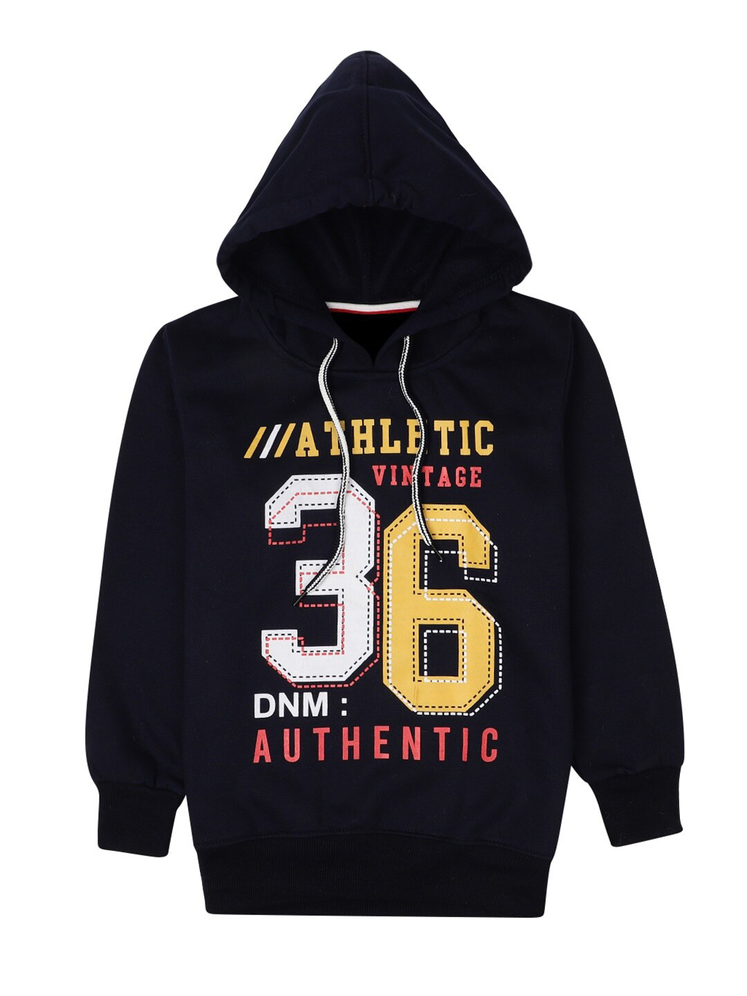 

V-Mart Boys Navy Blue Printed Applique T-shirt