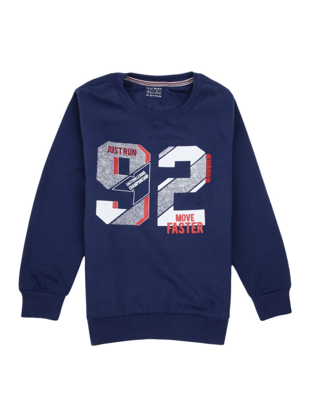 

V-Mart Boys Navy Blue Printed T-shirt