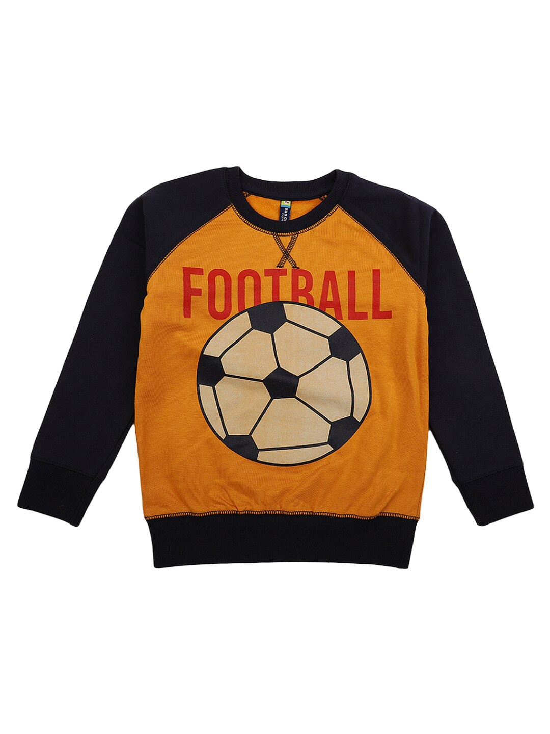 

V-Mart Boys Yellow Typography Printed Drop-Shoulder Sleeves T-shirt