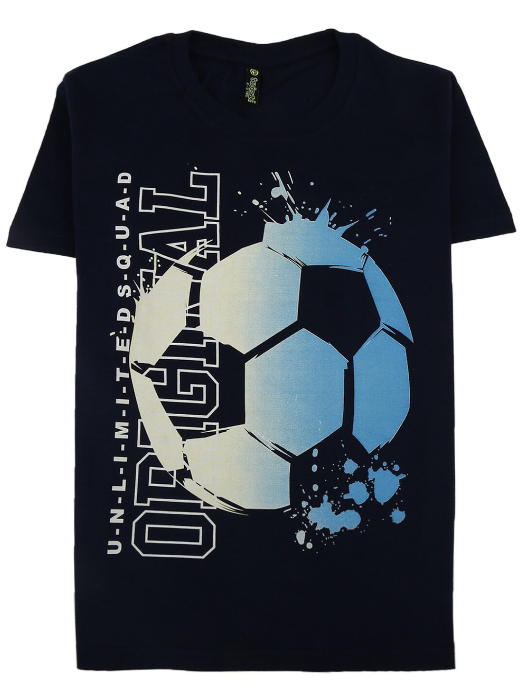 

V-Mart Boys Navy Blue Printed T-shirt