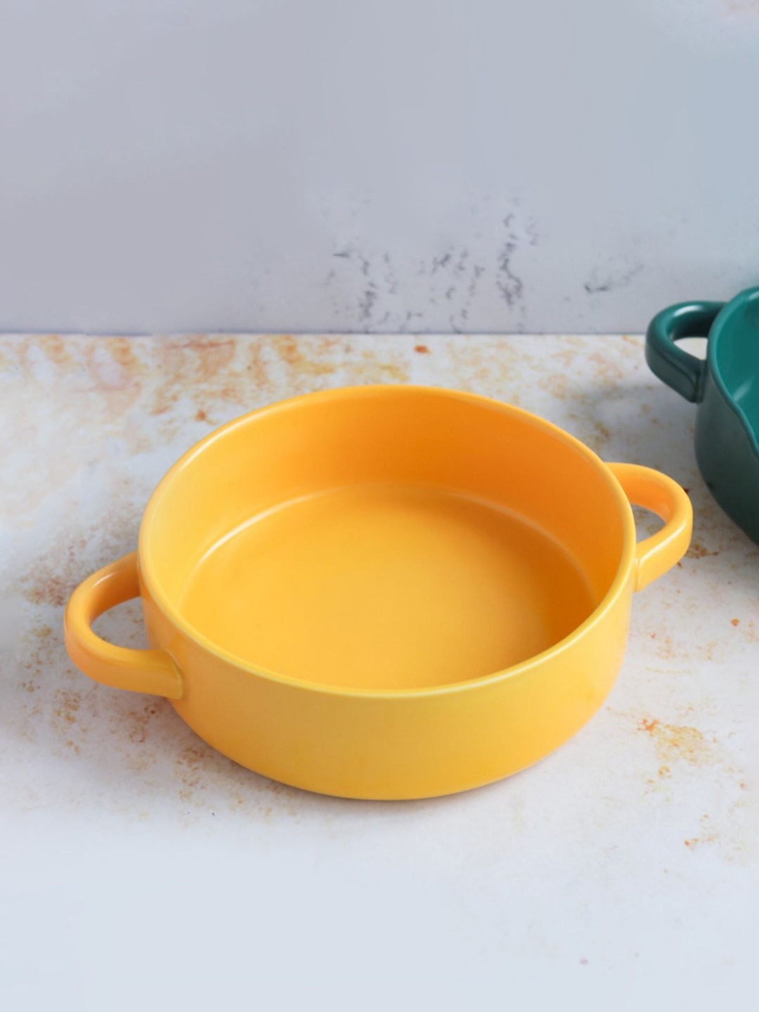 

Nestasia Yellow Ceramic Micro Oven Bowl