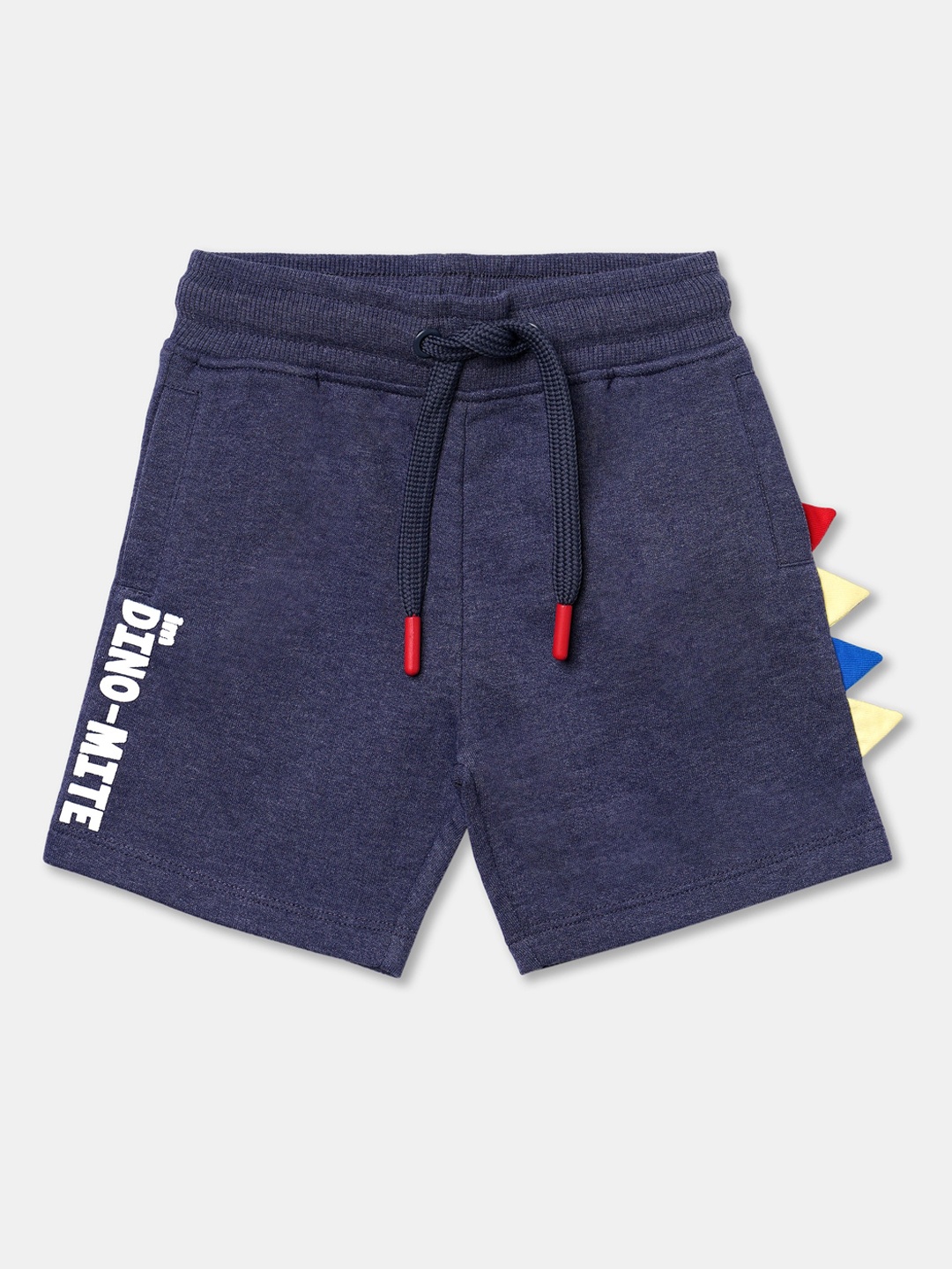 

R&B Boys Blue High-Rise Drawstrings Shorts