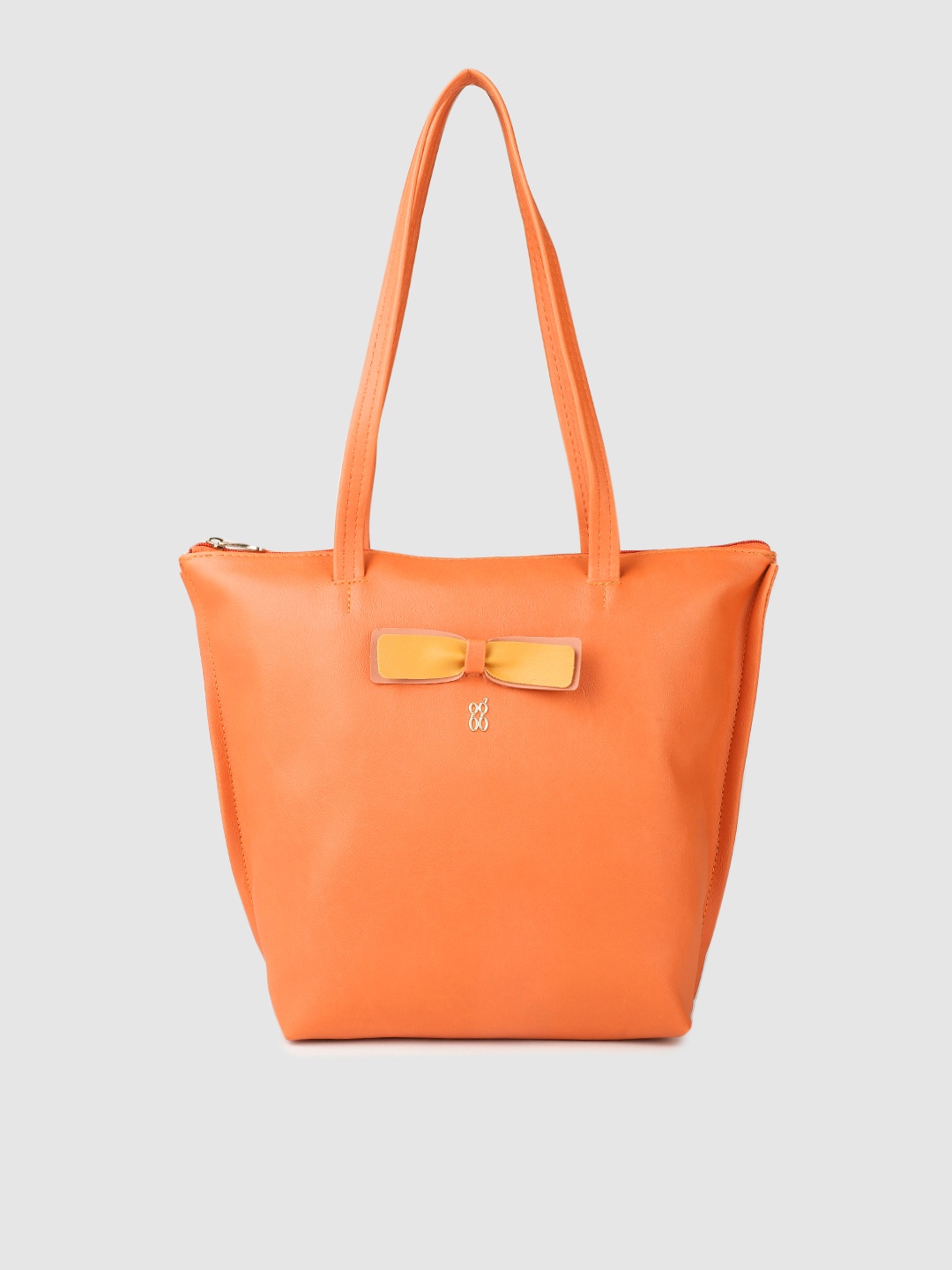 

Baggit Orange Structured Shoulder Bag