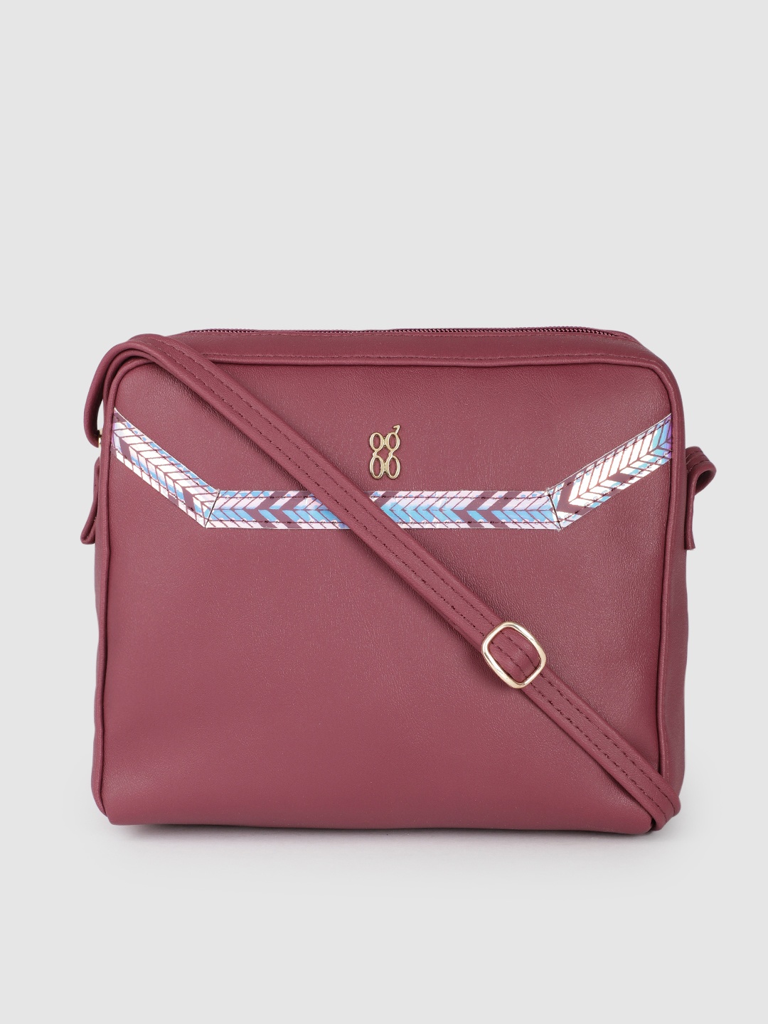 

Baggit Women Red Structured Sling Bag