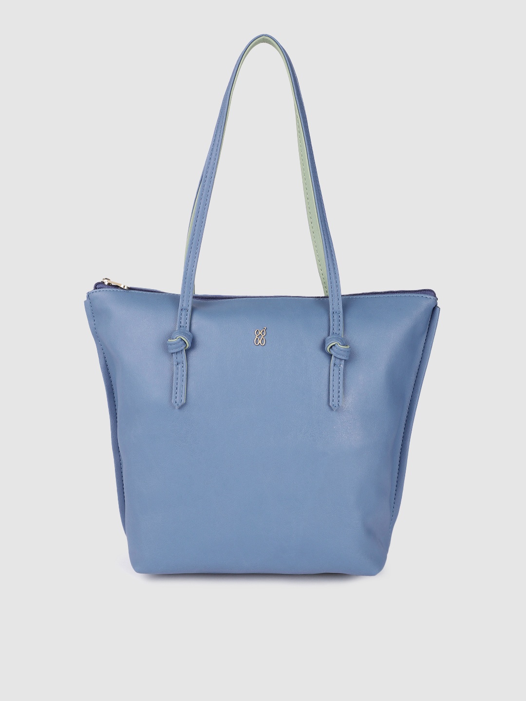 

Baggit Blue Solid Shoulder Bag