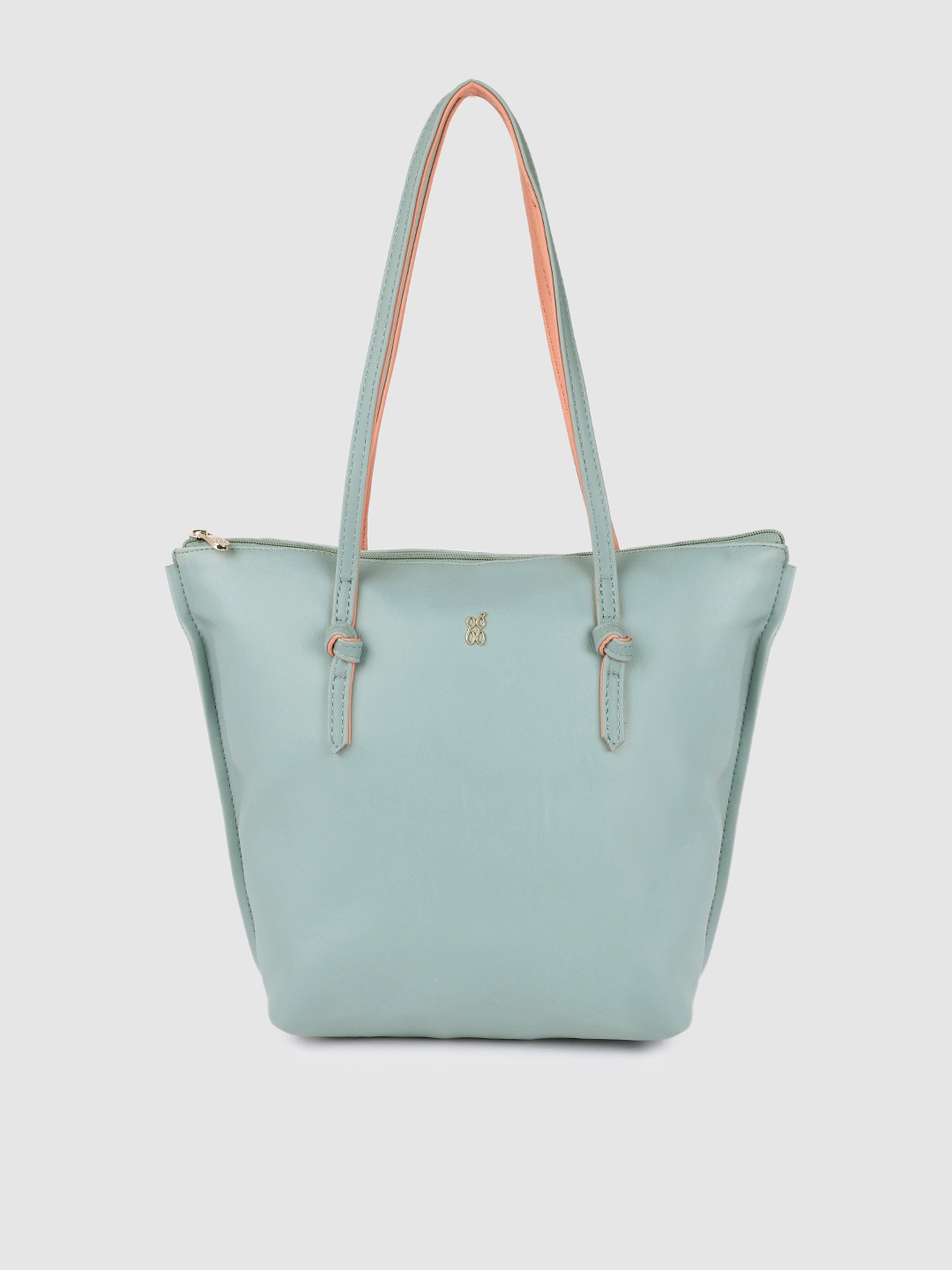 

Baggit Blue Solid Structured Shoulder Bag