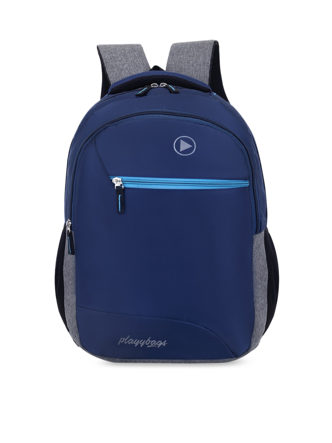 

PLAYYBAGS Unisex Blue & Grey Laptop Backpack