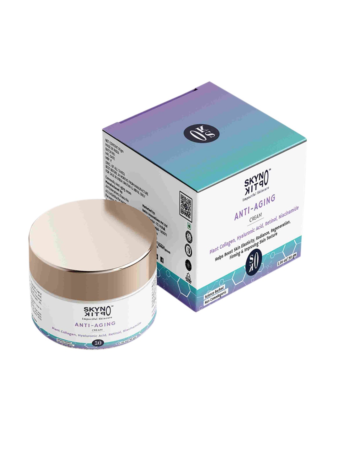 

Skynoptik Anti Aging Cream, 50 gm, White