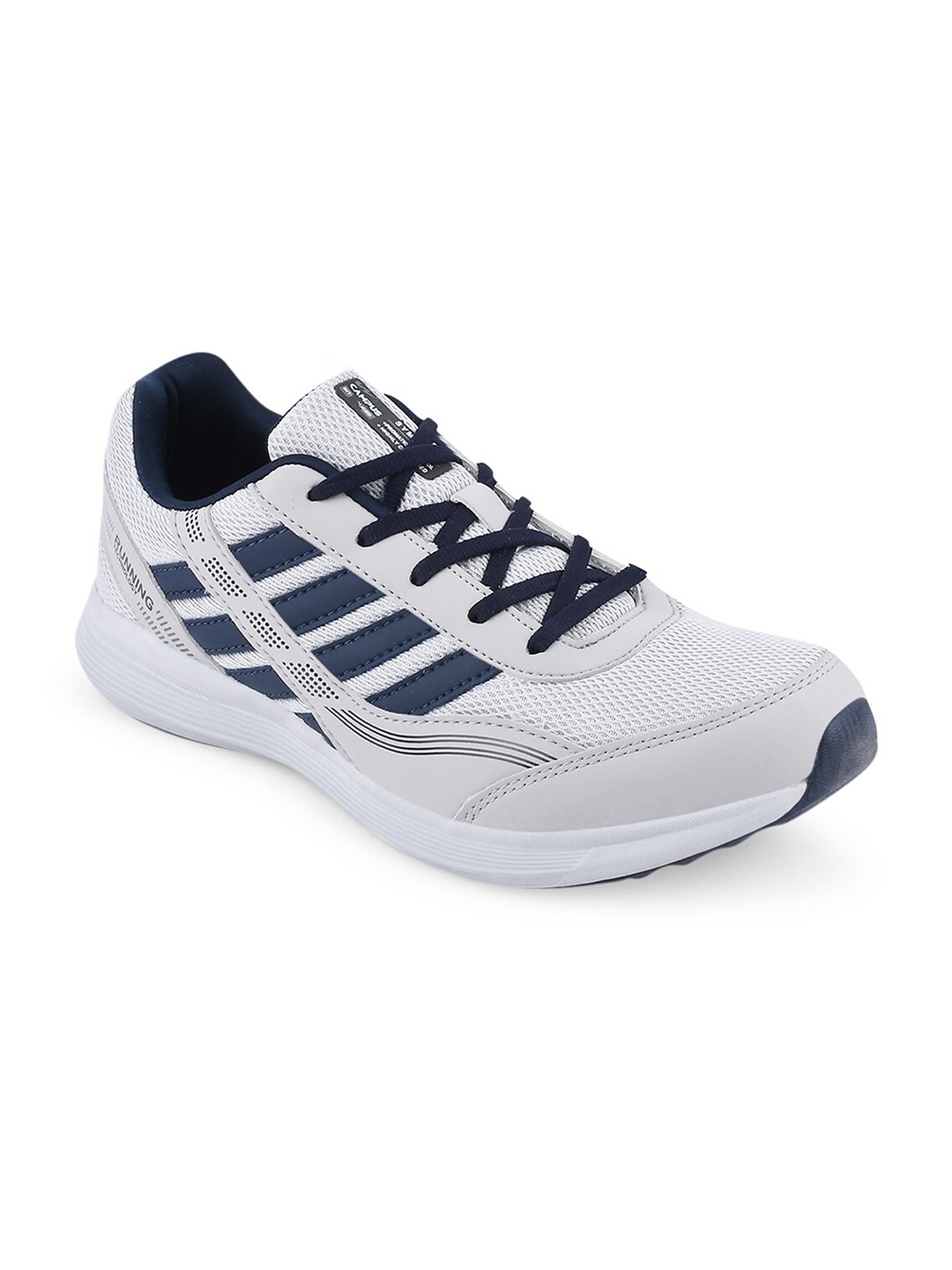 

Campus Men Grey Mesh Running Non-Marking Shoes