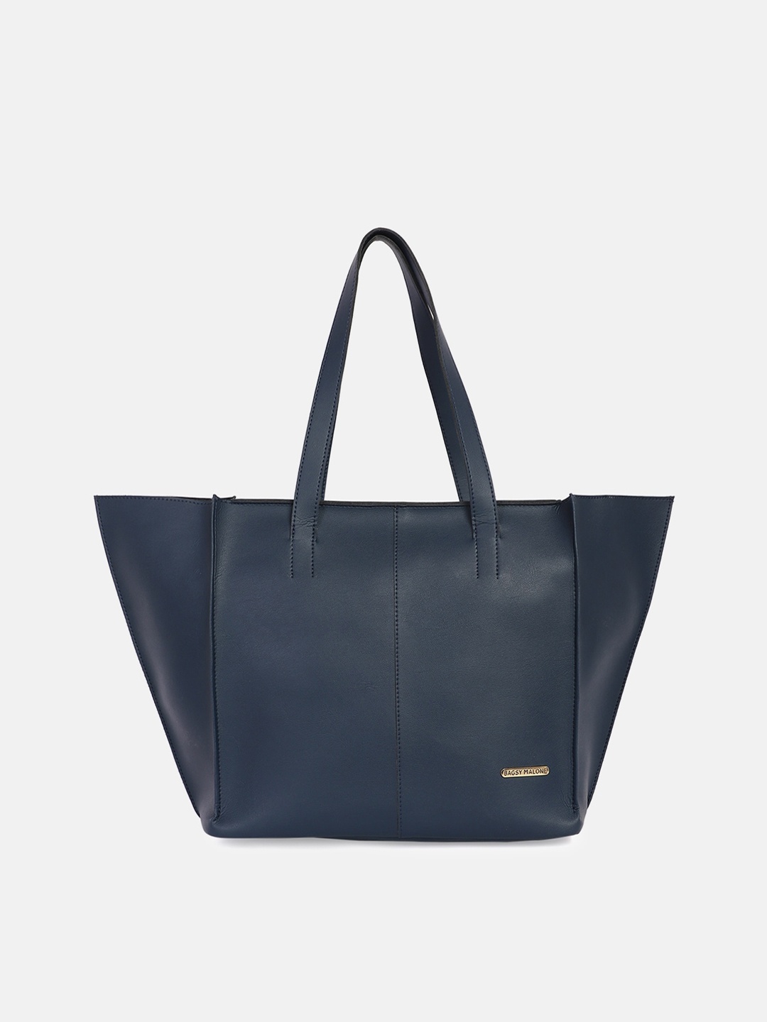 

Bagsy Malone Blue PU Oversized Shopper Tote Bag