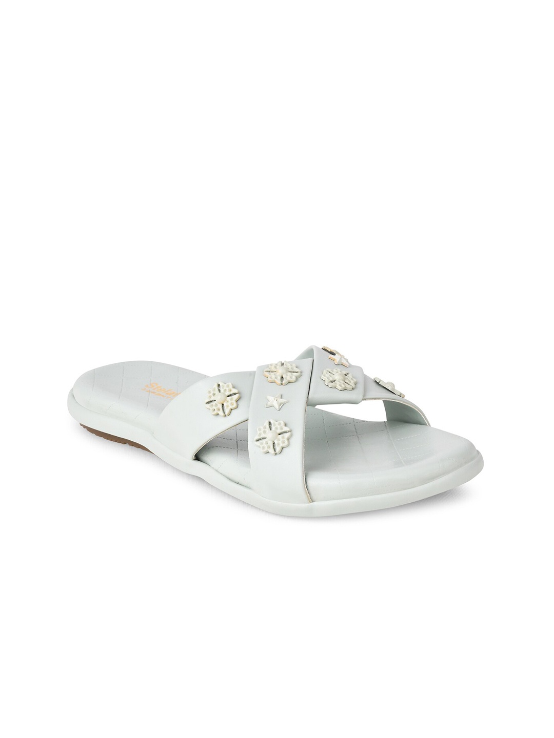 

Stelatoes Women Green Embellished Bows Flats