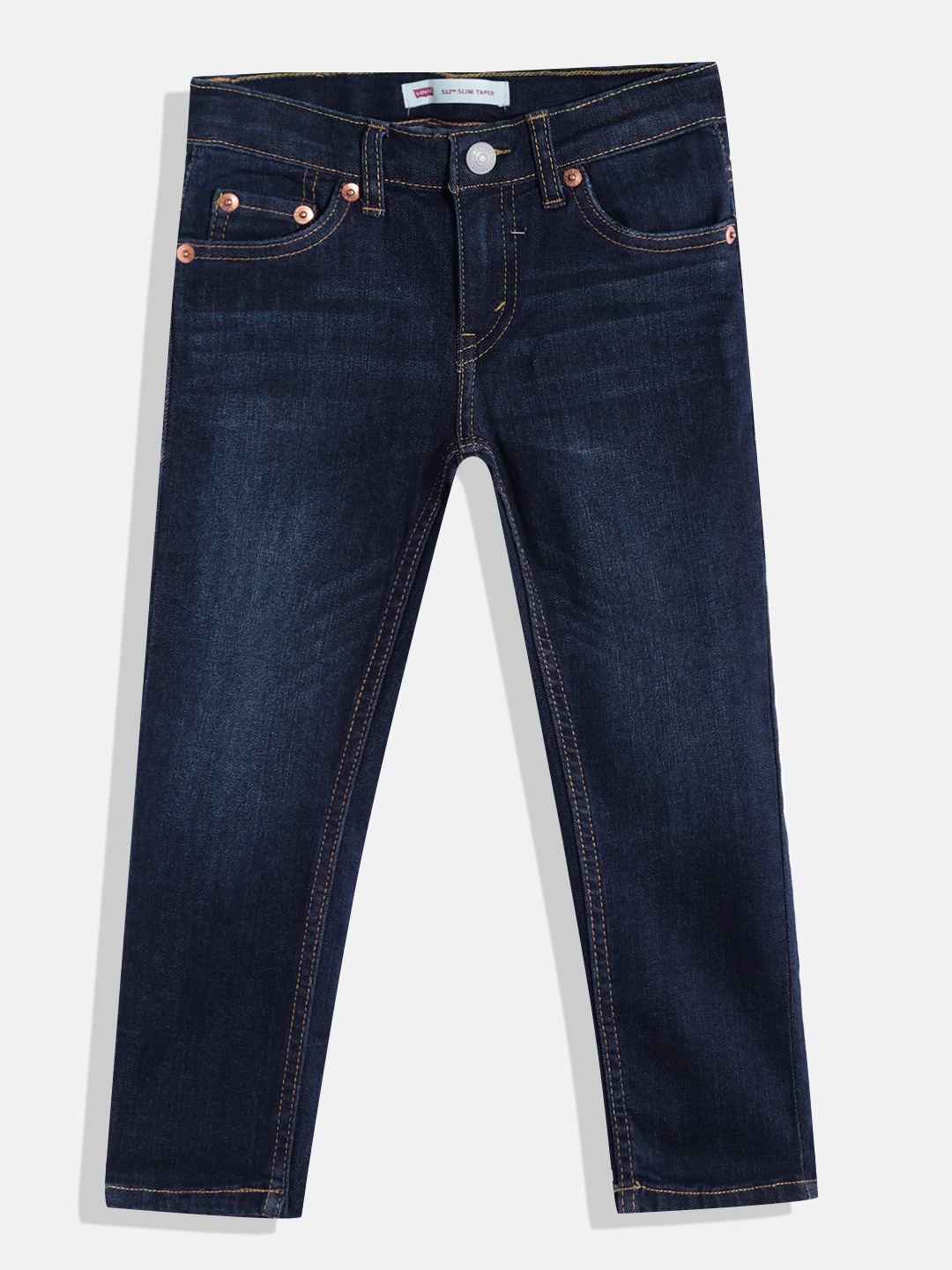 

Levis Boys Navy Blue Light Fade Stretchable Jeans