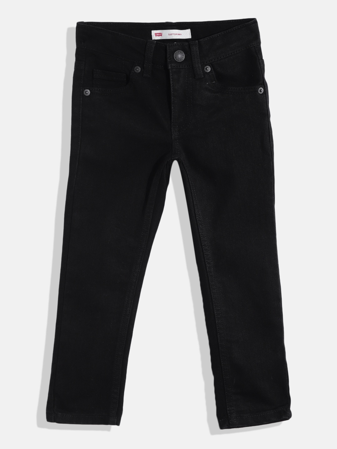 

Levis Boys Black Skinny Fit Light Fade Stretchable Jeans