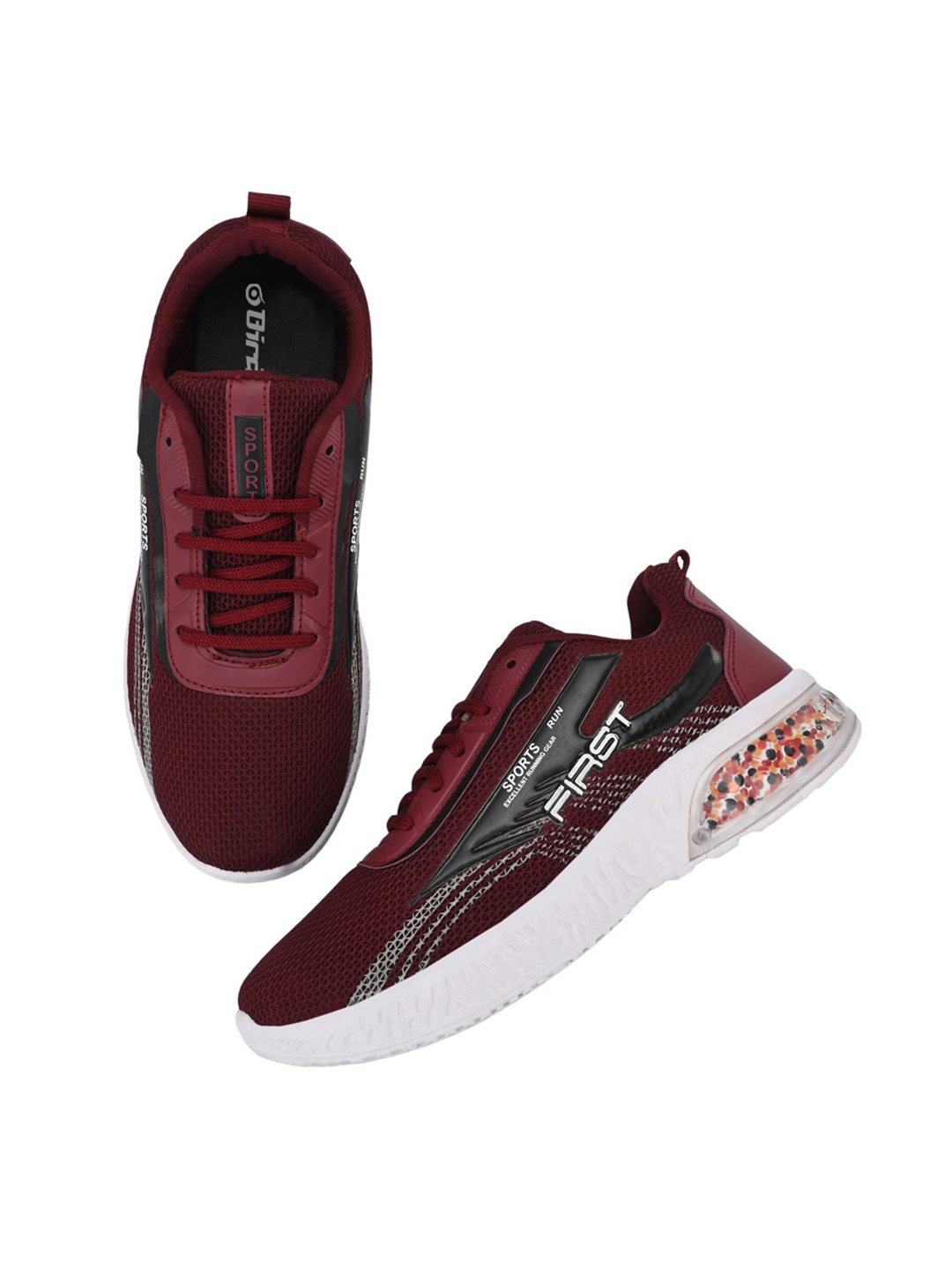 

BIRDE Men Maroon Sneakers