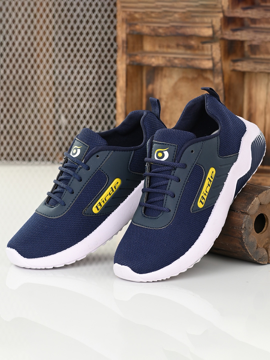 

BIRDE Men Navy Blue Casual Sneakers