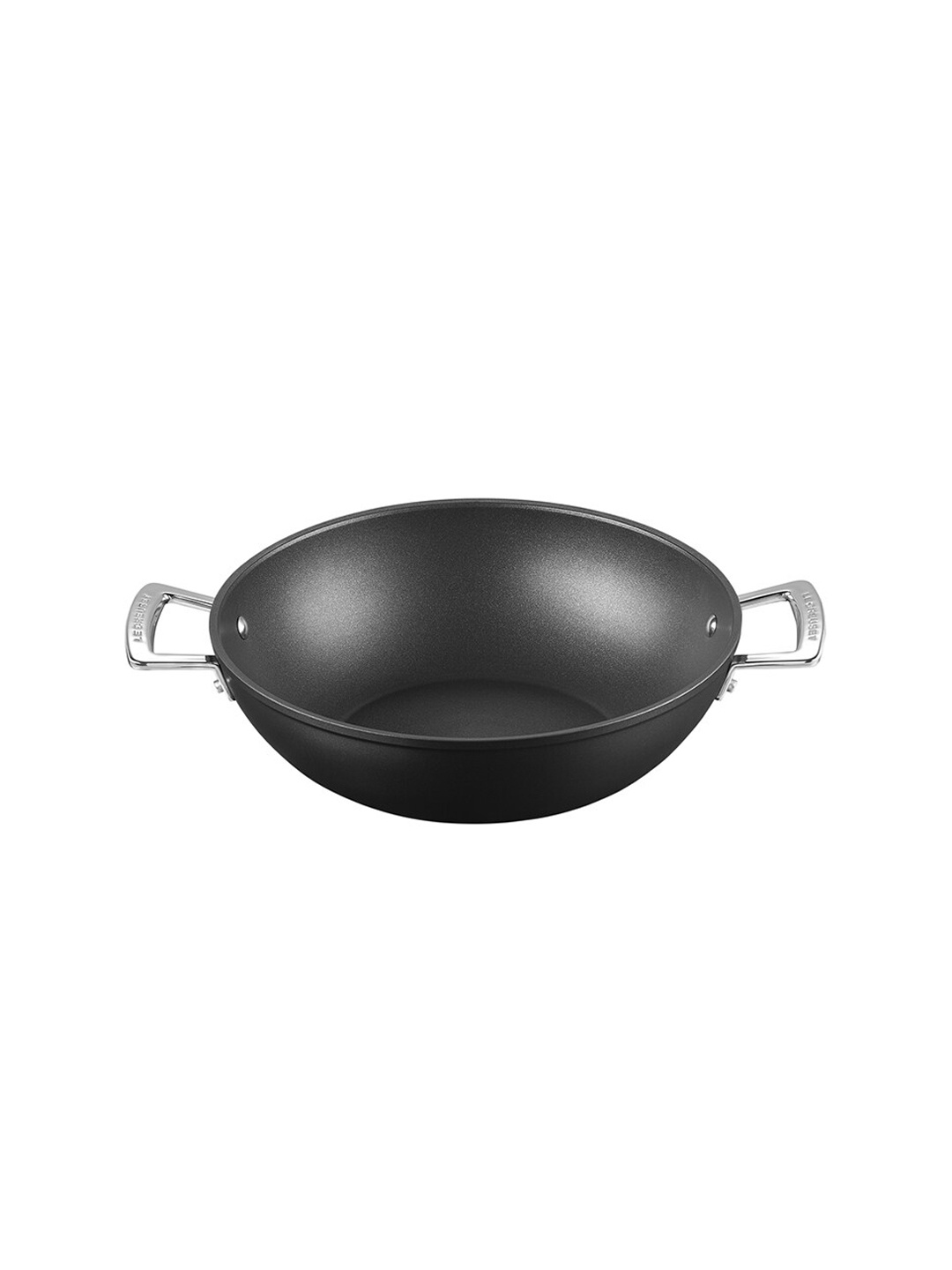 

LE CREUSET Black Induction Base Stainless Steel Wok