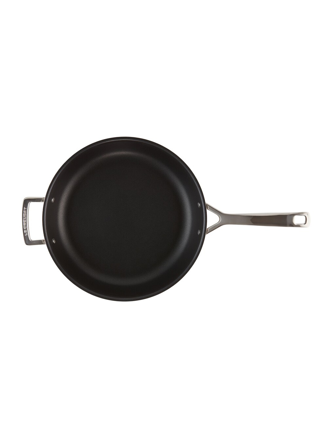 

LE CREUSET Black Induction Base Stainless Steel Frying Pan