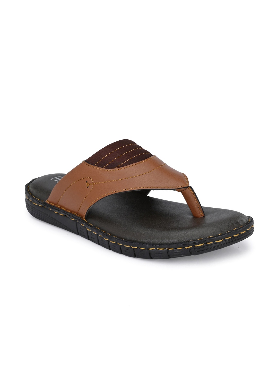 

El Paso Men Tan Comfort Sandals