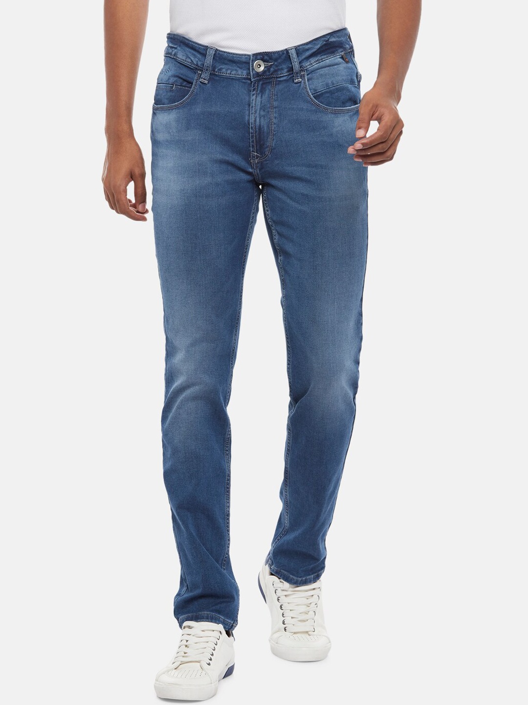 

SF JEANS by Pantaloons Men Blue Slim Fit Light Fade Jeans