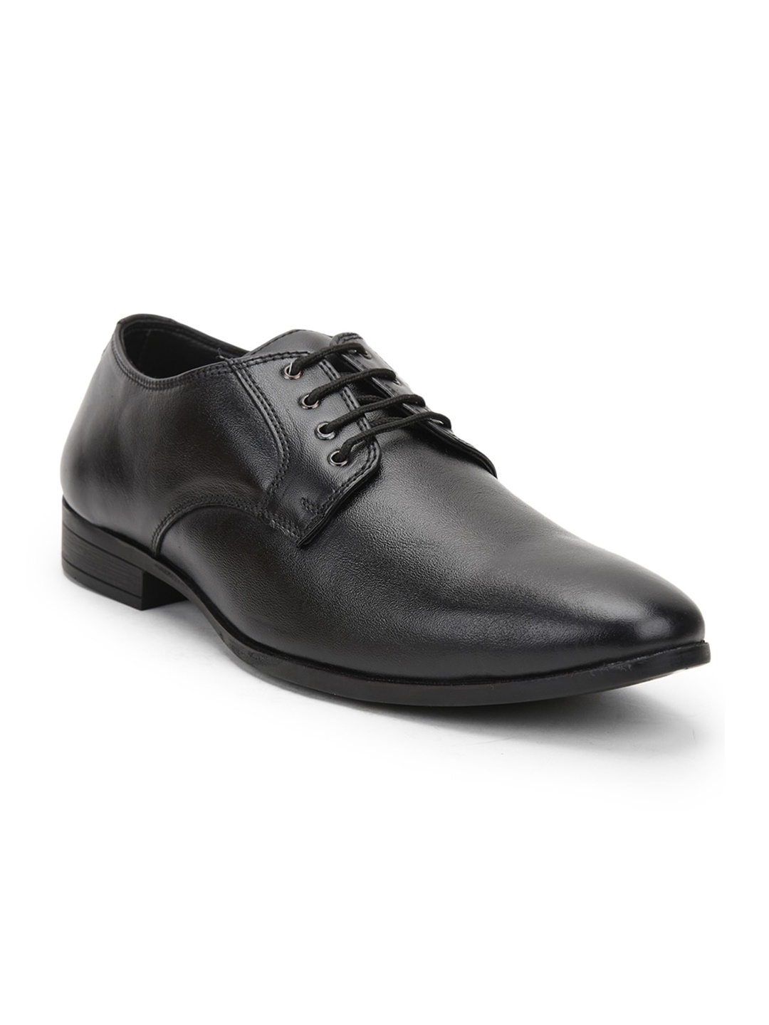 

Liberty Men Black Solid Formal Derbys
